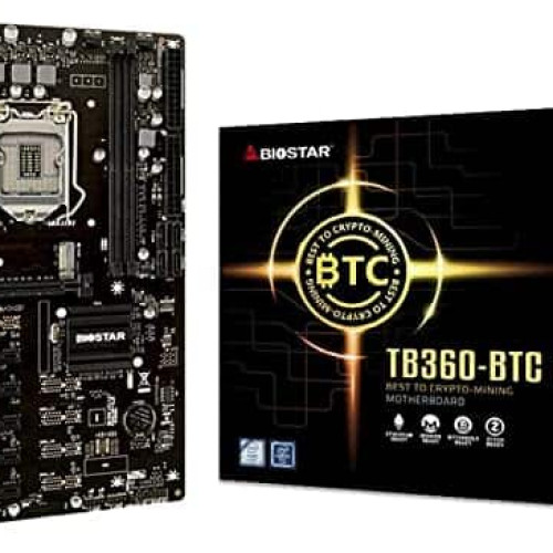 TB360-BTC PRO 2.0 Core i7/i5/i3 (Intel 8th and 9th Gen) LGA1151 Intel B360 DDR4 12 GPU Mining Motherboard Upgraded Model