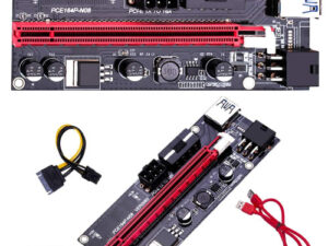 PCI Express Riser 009S Extender Card Adapter 6-Pin riser card