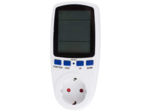 Digital Wattmeter Meter EU Plug Socket Power Consumption Watt Energy Meter