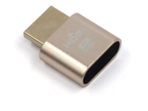 VGA Virtual Display Adapter DDC EDID Dummy Plug Headless Ghost Display Emulator 4k