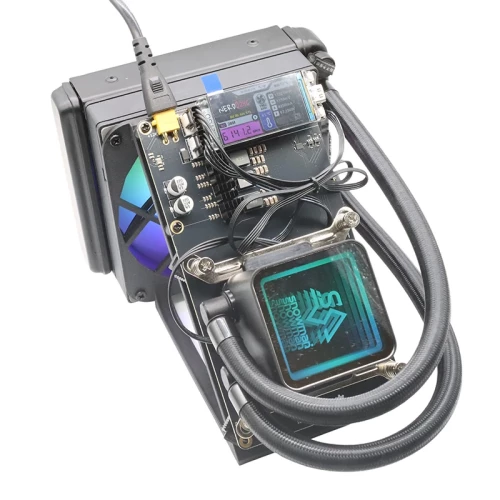 NerdQaxe++ Rev6 Hydro – Bitcoin Solo Miner